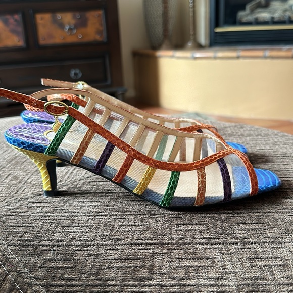 J. Renee Size 8M Multi-Color Sandals - Picture 5 of 5